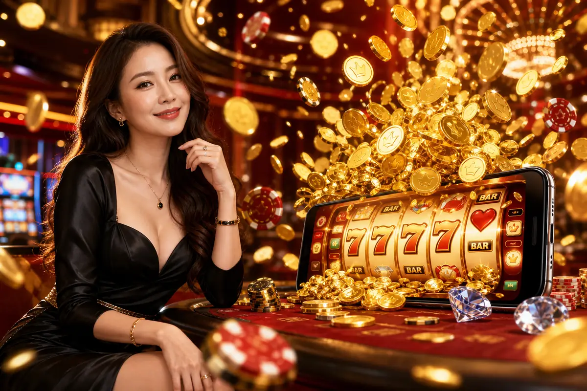royal44 suasana permainan live casino malam
